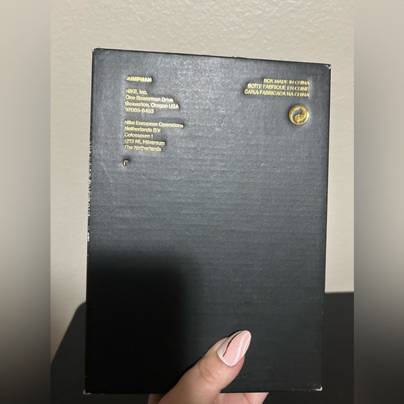 Toddler Kids Black Nike Jordan lace-up sneakers- size 10c - Picture 10 of 11